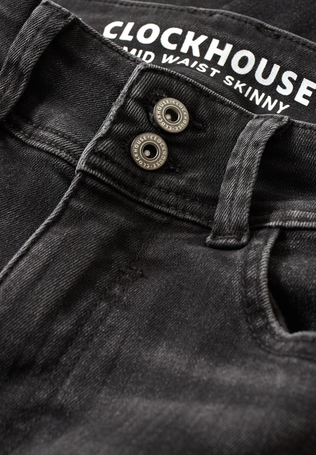 Jeans Skinny Fit - Denim Dark Gray 9 Jeans Skinny Fit - Denim Dark Gray - immagine 7