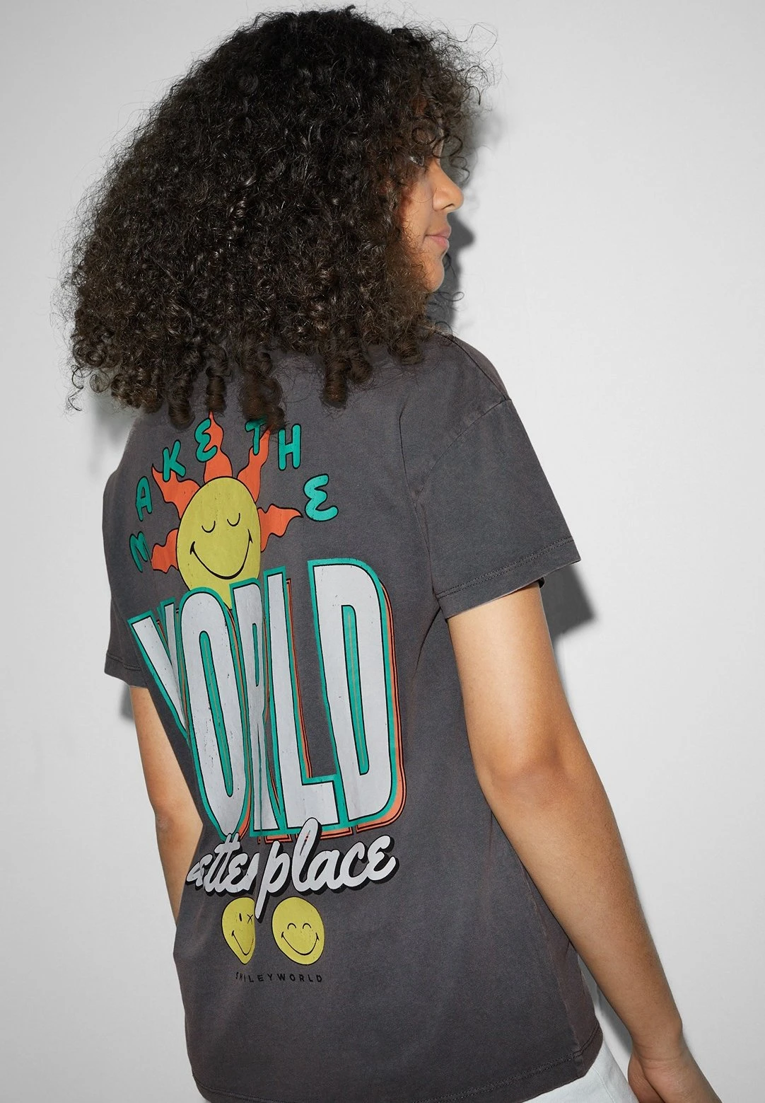 T-Shirt Con StampaGray Donna T-shirt E Top CFI21D04Y-C11 4 T-Shirt Con StampaGray Donna T-shirt E Top CFI21D04Y-C11 - immagine 2