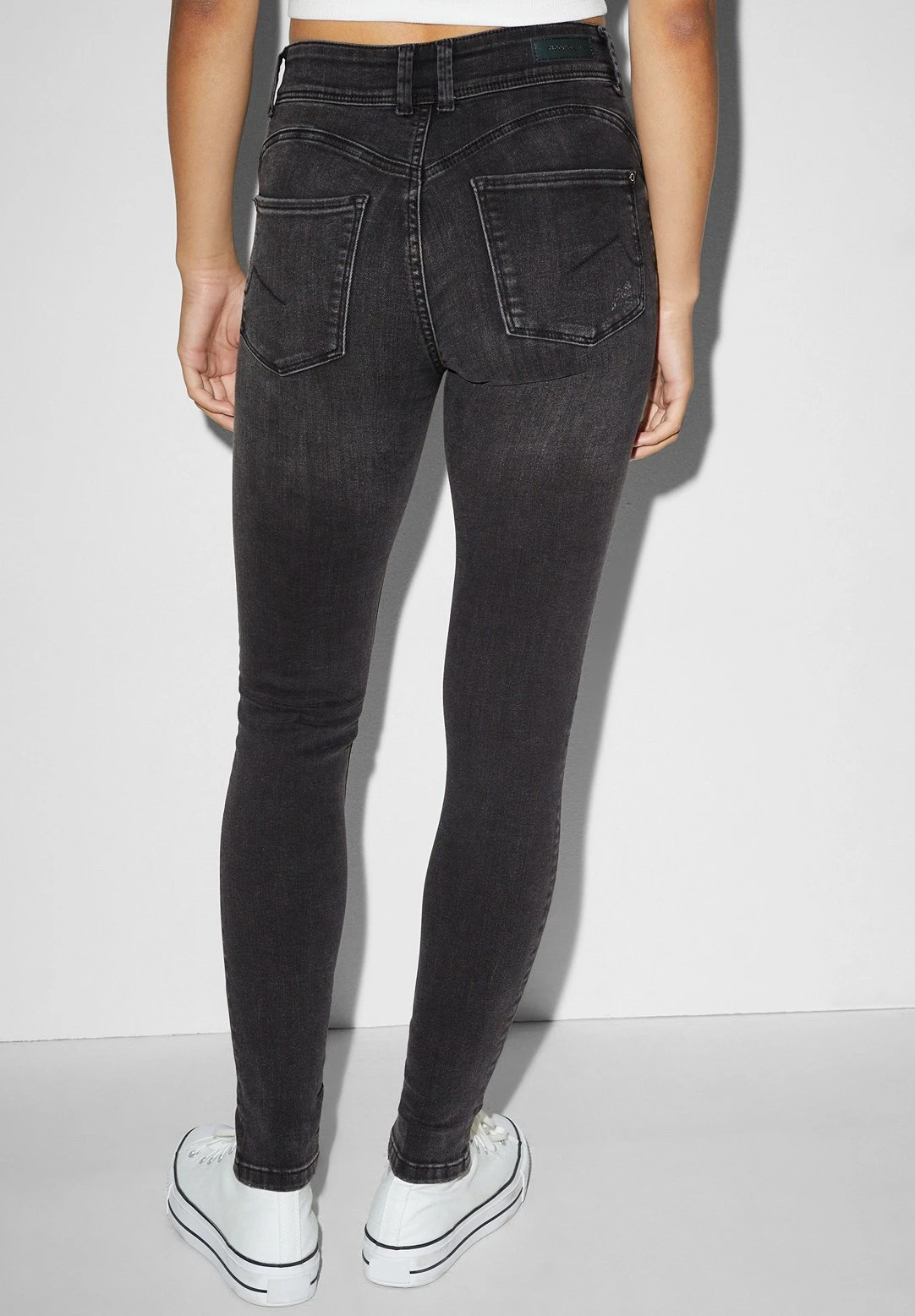 Jeans Skinny Fit - Denim Dark Gray 5 Jeans Skinny Fit - Denim Dark Gray - immagine 3