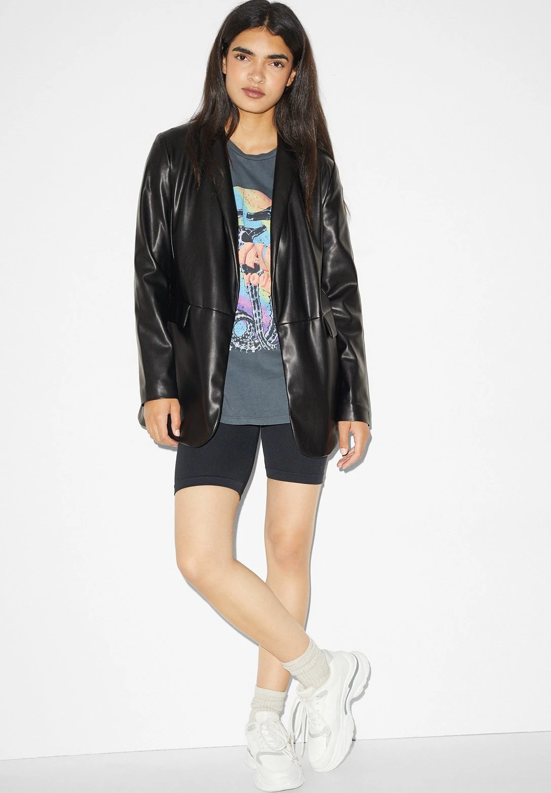 Cappotto CortoBlack Donna Cappotti CFI21U00Y-Q11 3 Cappotto CortoBlack Donna Cappotti CFI21U00Y-Q11 - immagine 2