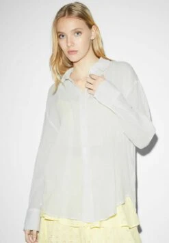 CamiciaWhite Donna Camicie E Bluse CFI21E02P-A11