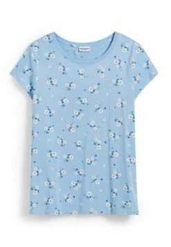 T-Shirt Con StampaLight Blue Donna T-shirt E Top CFI21D04M-K11