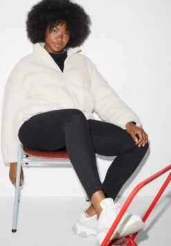 Giacca InvernaleCremewhite Donna Giacche E Blazer CFI21U00X-A11