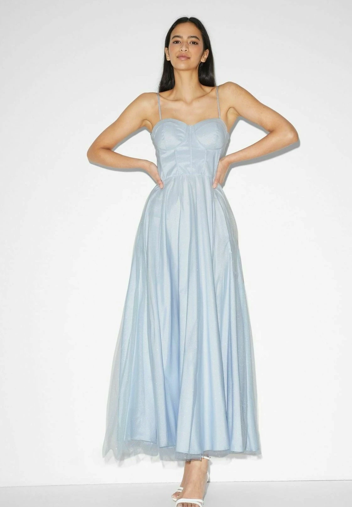 Abito Da SeraLight Blue Donna Vestiti CFI21C03F-K11 3 Abito Da SeraLight Blue Donna Vestiti CFI21C03F-K11