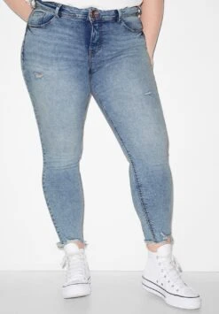 Jeans Slim FitDenim Light Blue Donna Jeans CFI21N02P-K11