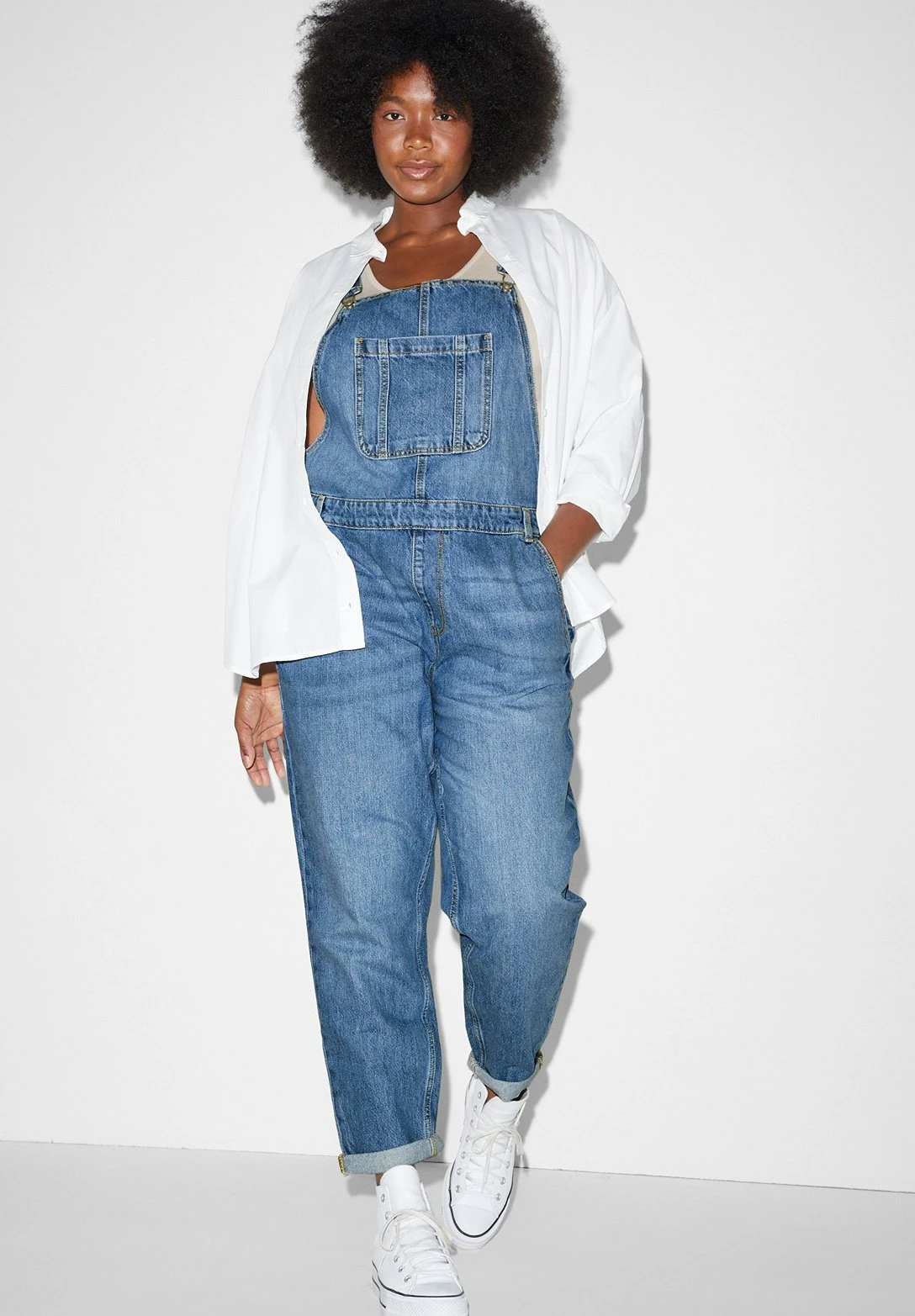 Salopette - Denim Blue 3 Salopette - Denim Blue