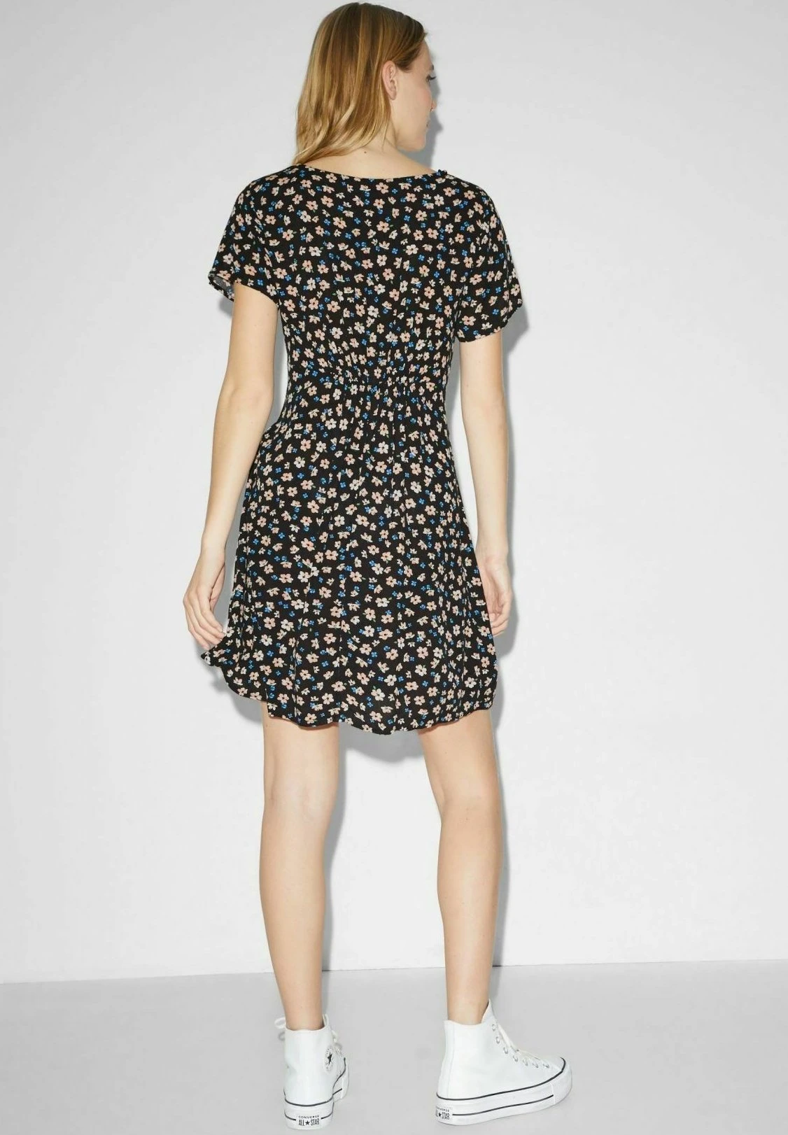 Vestito EstivoBlack Donna Vestiti CFI21C042-Q11 4 Vestito EstivoBlack Donna Vestiti CFI21C042-Q11 - immagine 2