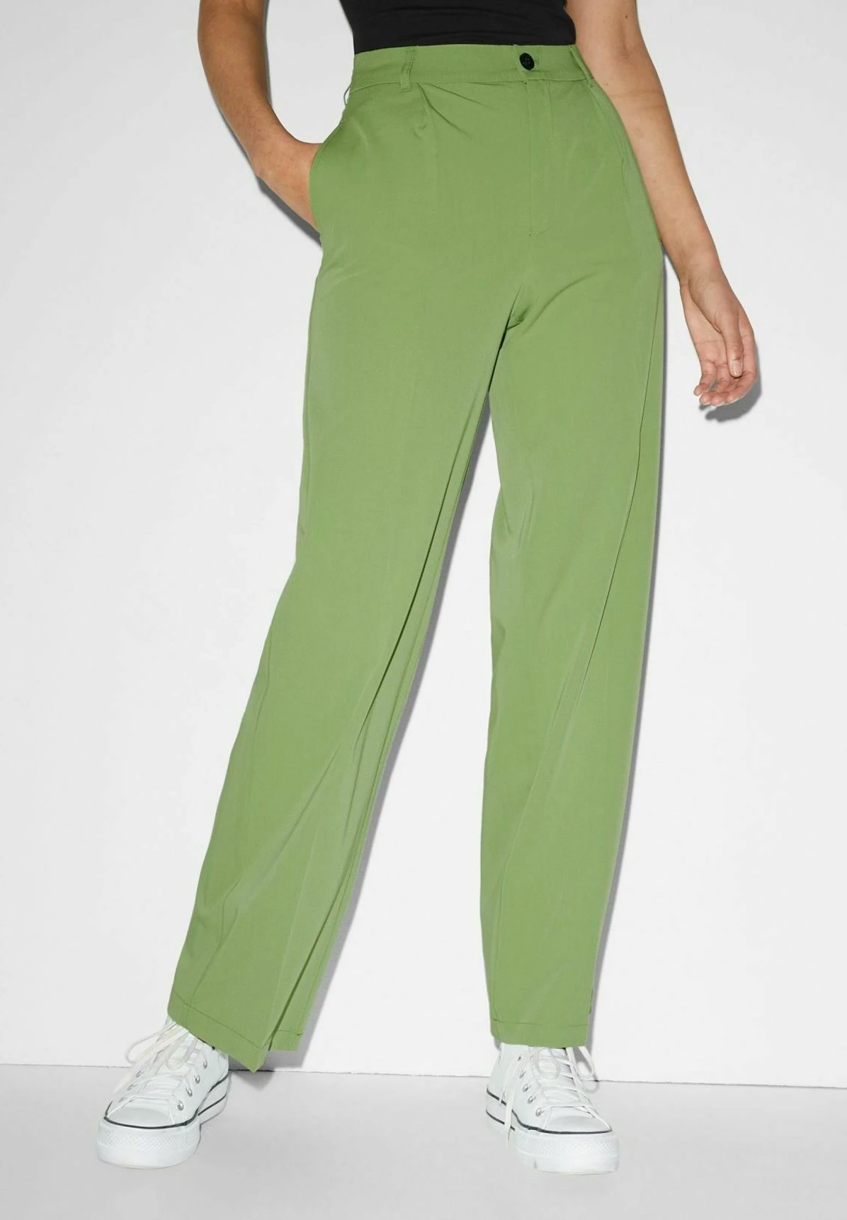 PantaloniLight Green Donna Pantaloni CFI21A02D-M11 3 PantaloniLight Green Donna Pantaloni CFI21A02D-M11