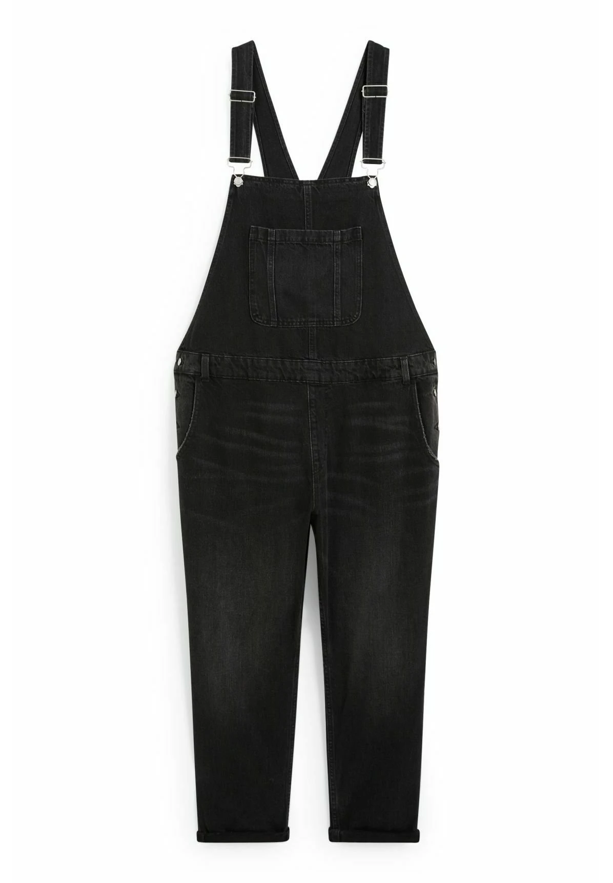 SalopetteDenim Dark Gray Donna Tute Jumpsuit CFI21T00F-C11 3 SalopetteDenim Dark Gray Donna Tute Jumpsuit CFI21T00F-C11