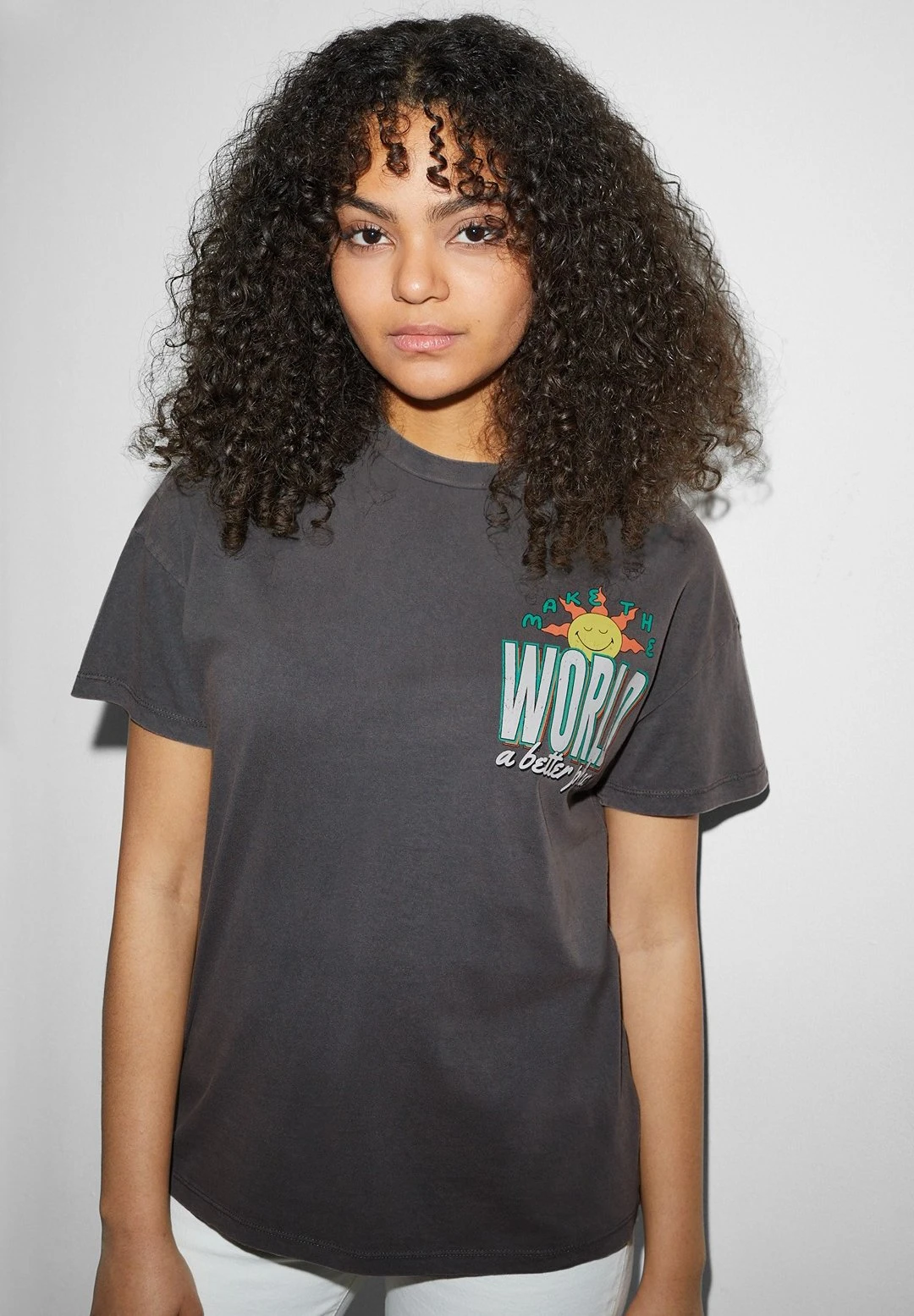 T-Shirt Con StampaGray Donna T-shirt E Top CFI21D04Y-C11 3 T-Shirt Con StampaGray Donna T-shirt E Top CFI21D04Y-C11