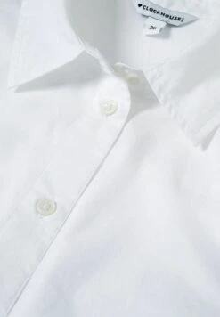 CamiciaWhite Donna Camicie E Bluse CFI21E03E-A11 -Offerte Clockhouse Negozio 8b679a4e2c91405caa33bc8cfd64802c