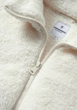Giacca In PileCremewhite Donna Felpe CFI21G010-A11 -Offerte Clockhouse Negozio 8d5192b5d7f94330a08a615e463d5fe9