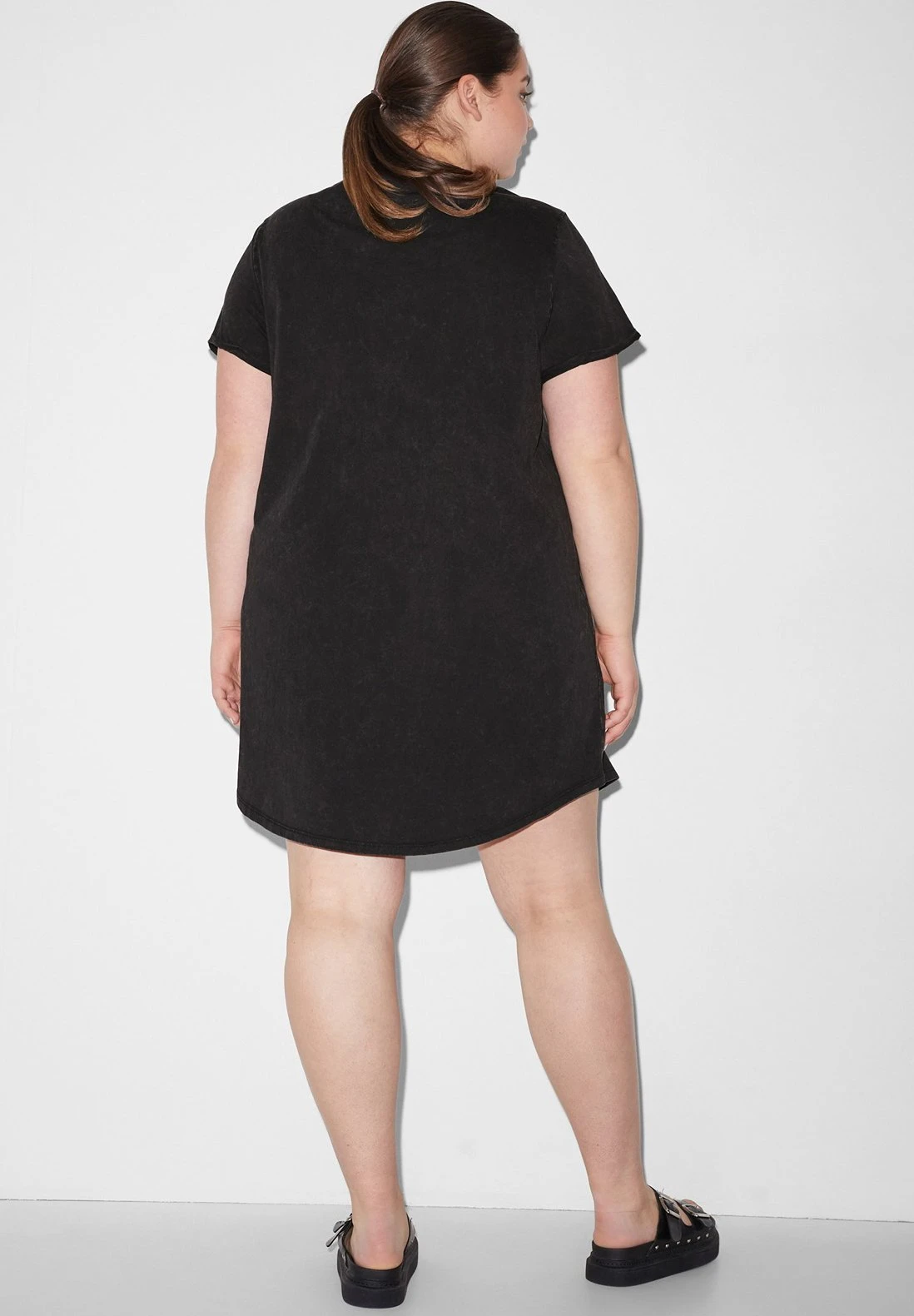 Vestito Di MaglinaBlack Donna Vestiti CFI21C049-Q11 4 Vestito Di MaglinaBlack Donna Vestiti CFI21C049-Q11 - immagine 2