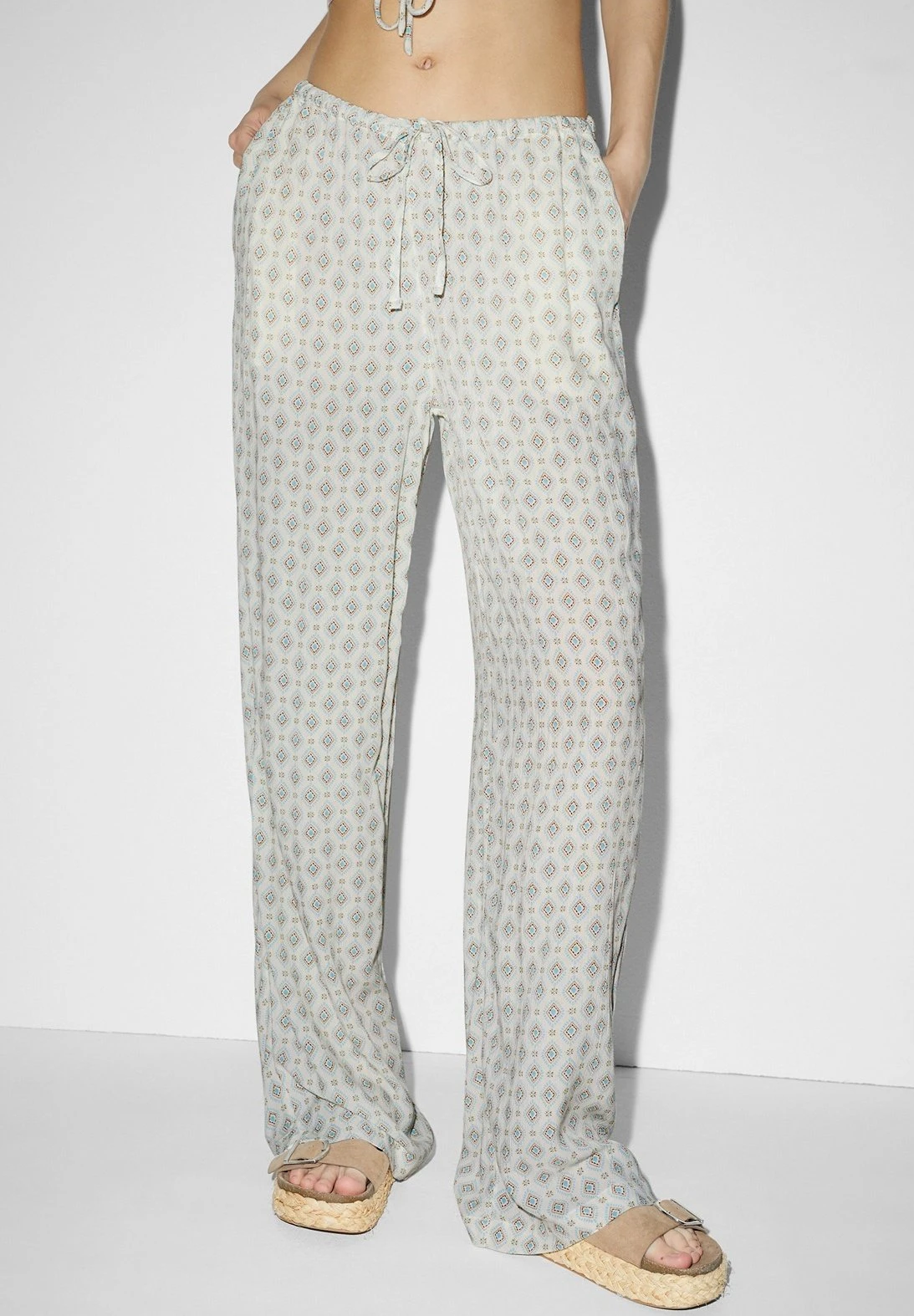 PantaloniCremewhite Donna Pantaloni CFI21A02V-A11 3 PantaloniCremewhite Donna Pantaloni CFI21A02V-A11