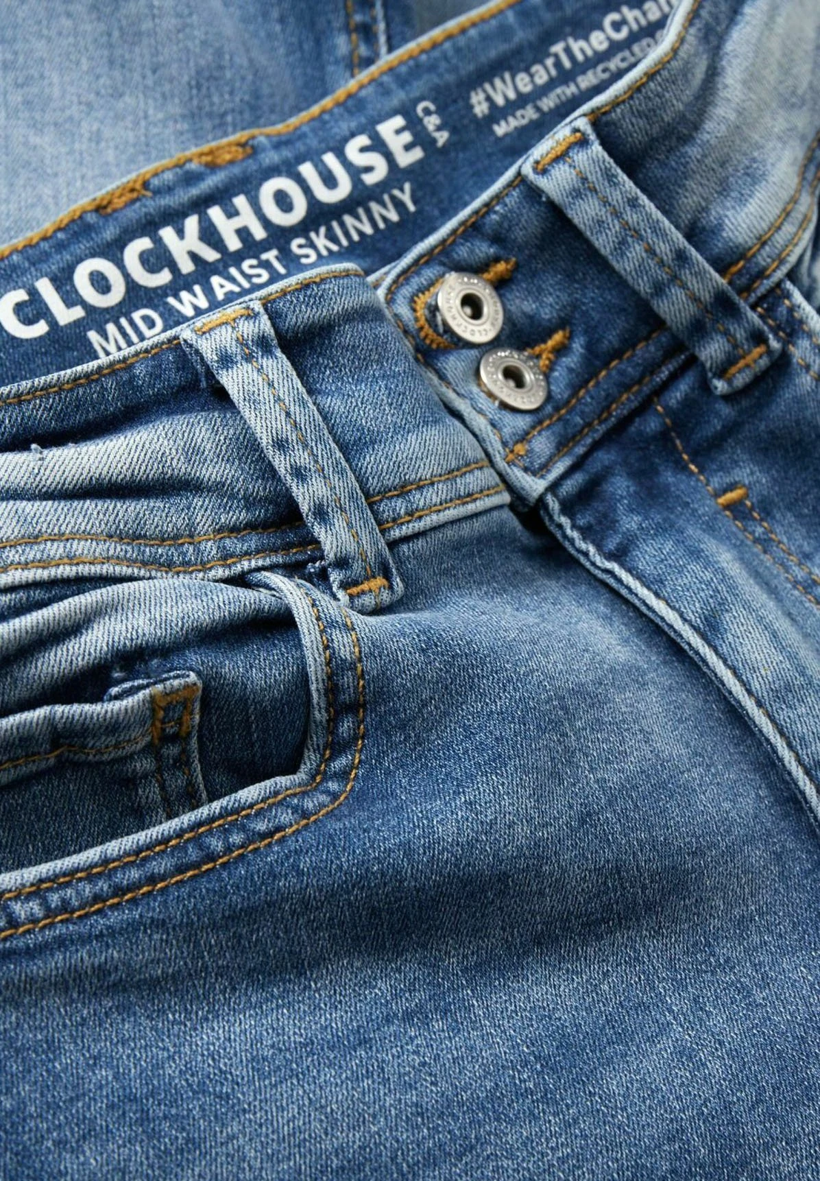 Jeans Skinny FitDenim Blue Donna Jeans CFI21N02V-K11 5 Jeans Skinny FitDenim Blue Donna Jeans CFI21N02V-K11 - immagine 3