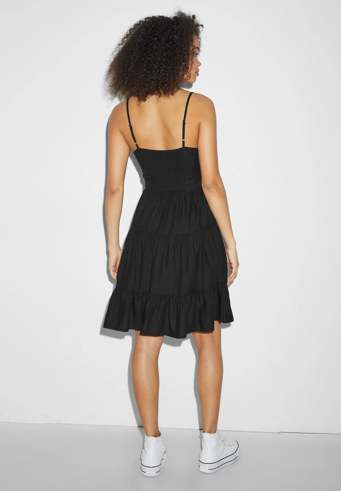 Vestito EstivoBlack Donna Vestiti CFI21C04B-Q11 4 Vestito EstivoBlack Donna Vestiti CFI21C04B-Q11 - immagine 2