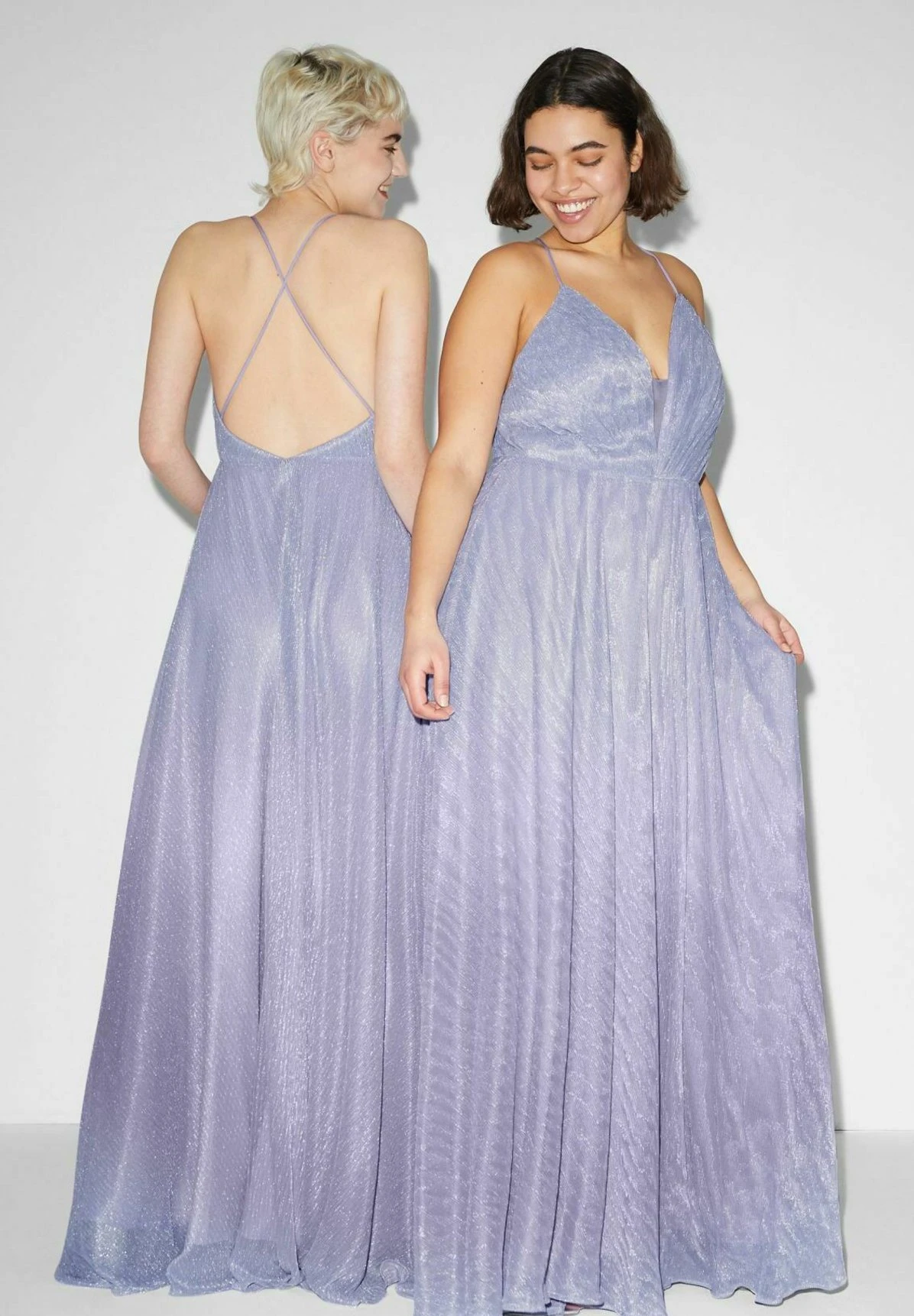 Abito Da SeraLight Violet Donna Vestiti CFI21C034-I11 4 Abito Da SeraLight Violet Donna Vestiti CFI21C034-I11 - immagine 2