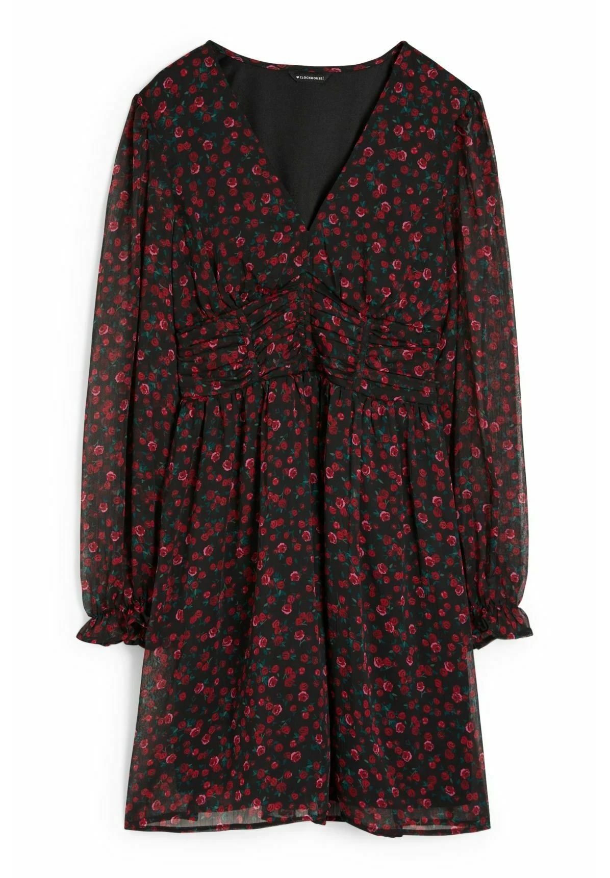 Vestito EstivoBlack Red Donna Vestiti CFI21C057-Q11 4 Vestito EstivoBlack Red Donna Vestiti CFI21C057-Q11 - immagine 2