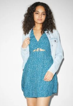 Vestito EstivoDark Turquoise Donna Vestiti CFI21C04N-L11