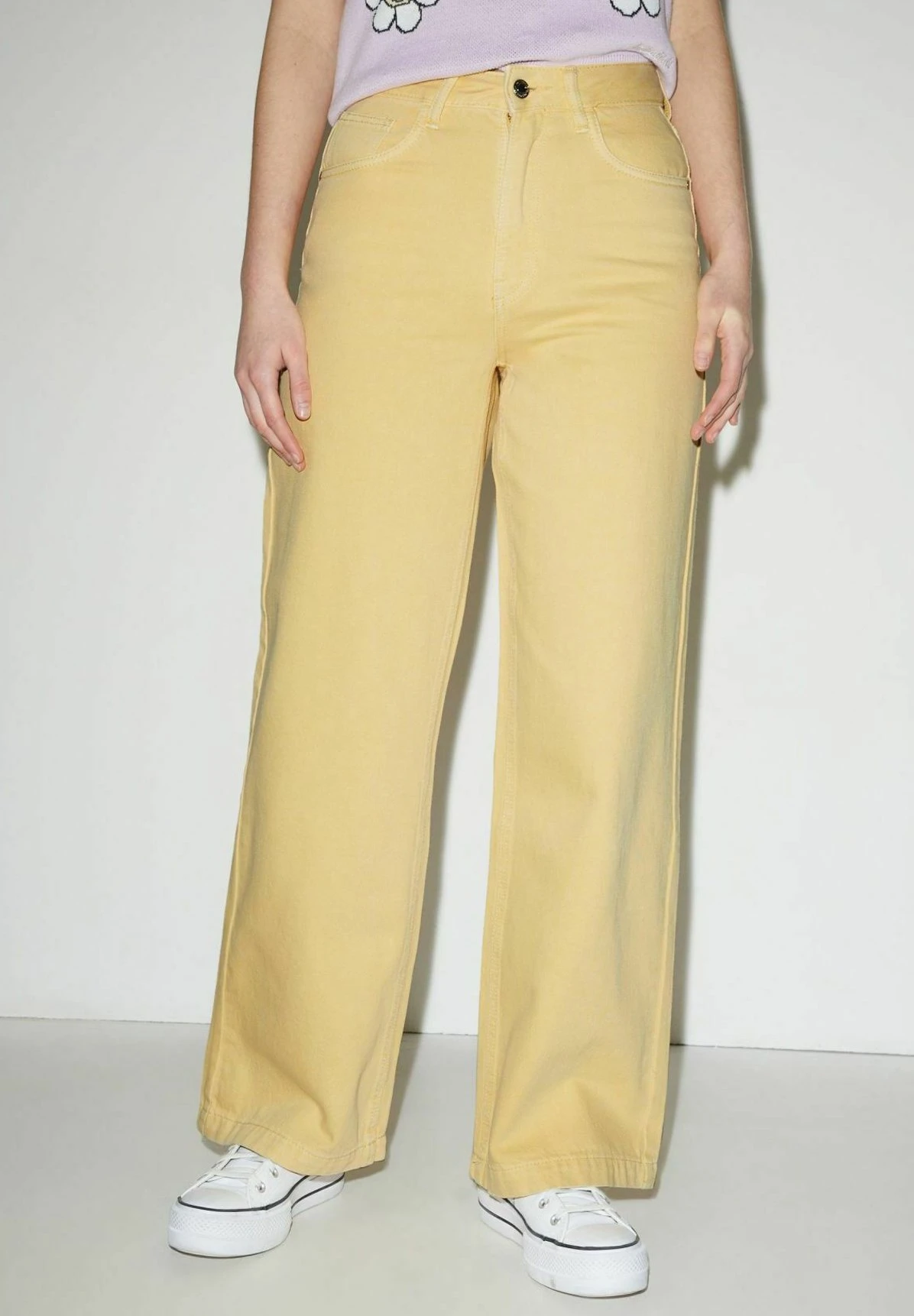 Jeans A Zampa - Yellow 3 Jeans A Zampa - Yellow