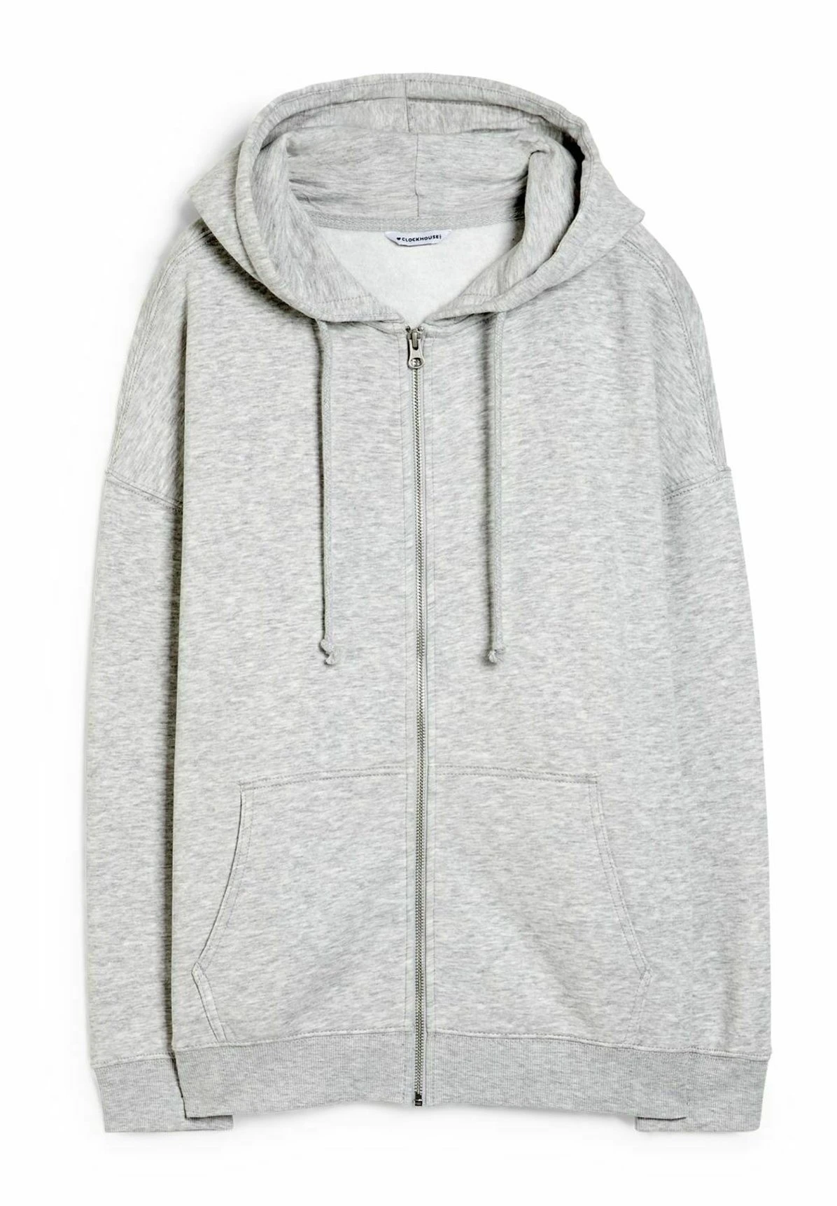 Felpa Con ZipLight Gray Melange Donna Felpe CFI21J02I-C11 3 Felpa Con ZipLight Gray Melange Donna Felpe CFI21J02I-C11